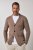 JP1880 Milano Flexnamic Blazer de malha Castanho noz - Fatos - Fatos de Homem Tamanhos Grandes