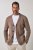 JP1880 Milano Flexnamic Blazer de malha Castanho noz - Fatos - Fatos de Homem Tamanhos Grandes