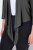 Ulla Popken 794514 Bolero de jersey com nó Antracite - Boleros - 