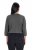 Ulla Popken 794514 Bolero de jersey com nó Antracite - Boleros - 