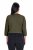 Ulla Popken 794514 Bolero de jersey com nó Verde escuro - Boleros - 