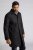 JP1880 795116 Casaco impermeável em lã misturada Antracite TALL - TALL casacos - Casacos TALL para homens altos