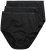 Ulla Popken 795269 Cuecas pack de 3 Preto - Cuecas - 