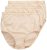 Ulla Popken 795269 Cuecas de cintura alta pack de 3 Branco sujo - Cuecas - 
