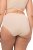 Ulla Popken 795269 Cuecas de cintura alta pack de 3 Branco sujo - Cuecas - 