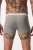 JP1880 Boxershorts Flexnamic OEKO-TEX Mid 2-Pack Grey/Off-White - Roupa Interior & natação - Roupa interior Homem Tamanhos Grandes