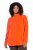 Ulla Popken 796970 Casaco polar leve Vermelho alaranjado - Roupa polar - 