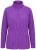 Ulla Popken 796970 Casaco polar leve Roxo escuro - Roupa polar - 