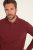 JP1880 Polo Shirt Long Sleeve Piqué Red - Pólos - Pólos Tamanhos Grandes Homem