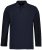 JP1880 799230 Polo de manga comprida Azul-marinho - Pólos - Pólos Tamanhos Grandes Homem