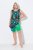 Ulla Popken 799278 Calções anti-fricção 80 den Verde - Calções anti-fricção - 