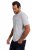 JP1880 799997 T-shirt com bolso no peito Cinzento mesclado - T-shirts - T-shirts Homem Tamanhos Grandes