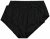 Ulla Popken 800279 Cuecas às riscas pack de 2 Preto - Cuecas - 