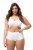Ulla Popken 800279 Cuecas às riscas pack de 2 Branco - Cuecas - 