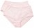 Ulla Popken 800279 Cuecas às riscas pack de 2 Rosa - Cuecas - 