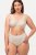 Ulla Popken 800279 Cuecas às riscas pack de 2 Branco sujo - Cuecas - 
