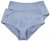 Ulla Popken 800279 Cuecas às riscas pack de 2 Azul claro - Cuecas - 