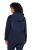 Ulla Popken 800400 Casaco forrado a polar Azul-marinho - Roupa polar - 
