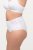Ulla Popken 800498 Cuecas modeladoras de cintura alta Branco - Roupa modeladora - 
