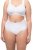 Ulla Popken 800498 Cuecas modeladoras de cintura alta Branco - Roupa modeladora - 