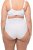 Ulla Popken 800498 Cuecas modeladoras de cintura alta Branco - Roupa modeladora - 