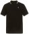 JP1880 802789 Polo com gola de contraste branca Preto - Pólos - Pólos Tamanhos Grandes Homem