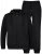 JP1880 802934 Conjunto de fato de treino com casaco com capuz e calças Preto TALL - TALL fatos de treino - 