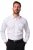 JP1880 804890 Camisa de vestir sem engomar manga comprida Branco - Camisas - Camisas Homem Tamanhos Grandes