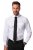 JP1880 804890 Camisa de vestir sem engomar manga comprida Branco TALL - TALL camisas - Camisas TALL para Homens Altos