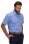 JP1880 804891 Camisa de manga curta Azul claro - Camisas - Camisas Homem Tamanhos Grandes