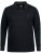 JP1880 Jay-Pi QuickDry Long Sleeve Golf Polo Shirt Black - Roupa Desportiva & Outdoor - Roupa Desportiva Tamanhos Grandes