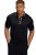 JP1880 Jay-Pi Golf Polo Shirt Black - Roupa desportiva & Outdoor - Roupa Desportiva Tamanhos Grandes