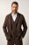 JP1880 New York Flexnamic Blazer em jersey Castanho escuro - Fatos - Fatos de Homem Tamanhos Grandes