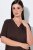 Ulla Popken 806944 Pijama de manga curta Castanho - Pijamas/Loungewear - 