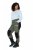 Ulla Popken 807803 Calças de caminhada HYPRAR com refletores Verde azeitona - Outdoor - 