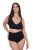 Ulla Popken 809385 Cuecas modeladoras com renda Preto - Roupa modeladora - 