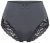 Ulla Popken 809385 Cuecas modeladoras com renda Antracite - Roupa modeladora - 