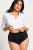 Ulla Popken 809604 Cuecas modeladoras Preto - Roupa modeladora - 