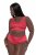 Ulla Popken 811602 Cuecas com renda Magenta - Cuecas - 