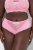 Ulla Popken 811602 Cuecas com renda Rosa - Cuecas - 