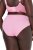 Ulla Popken 811602 Cuecas com renda Rosa - Cuecas - 