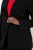 Ulla Popken 811944 Blazer clássico Preto - Blazers e Coletes - Blazers em Tamanhos Grandes