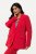 Ulla Popken 811944 Blazer clássico Vermelho - Blazers e Coletes - Blazers em Tamanhos Grandes