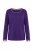 Ulla Popken 812441 Pijama de manga comprida com renda Azul real - Pijamas/Loungewear - 