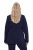 Ulla Popken 812754 Blazer em jersey punto di Roma Azul-marinho - Blazers e Coletes - Blazers em Tamanhos Grandes