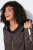 Ulla Popken 812880 Casaco de malha polar com pelo teddy Taupe - Roupa polar - 