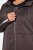 Ulla Popken 812880 Casaco de malha polar com pelo teddy Taupe - Roupa polar - 