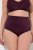 Ulla Popken 813137 Cuecas modeladoras de cintura alta Bordô - Roupa modeladora - 