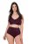 Ulla Popken 813137 Cuecas modeladoras de cintura alta Bordô - Roupa modeladora - 
