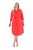 Ulla Popken 815217 Vestido camiseiro evasê com cinto para atar Rosa - Vestidos midi - Vestidos Midi Tamanhos Grandes